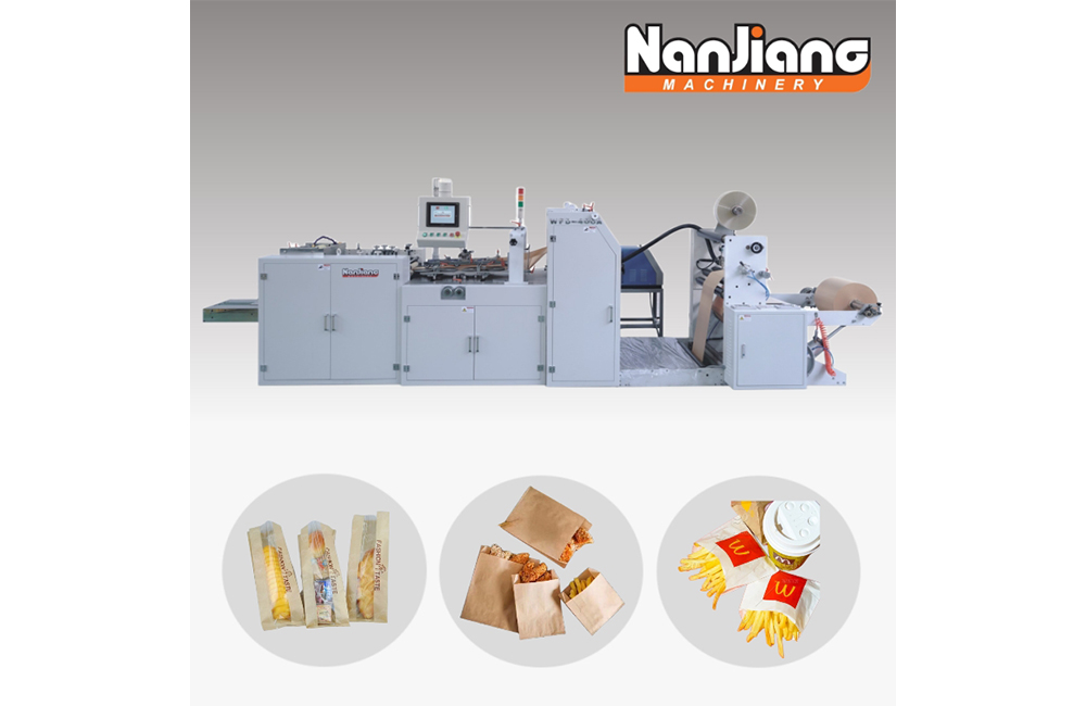 WFD-650A Automatic V-bottom Paper Food Bag Machine