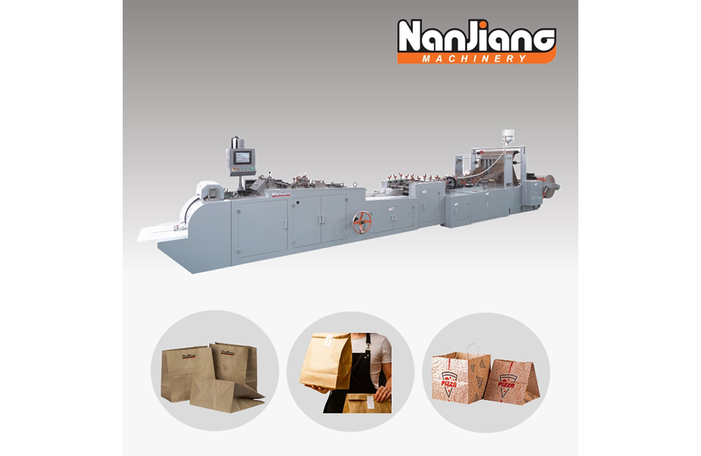 Experienced supplier of HD-550 Roll Fed Square Bottom Paper Bag Machine