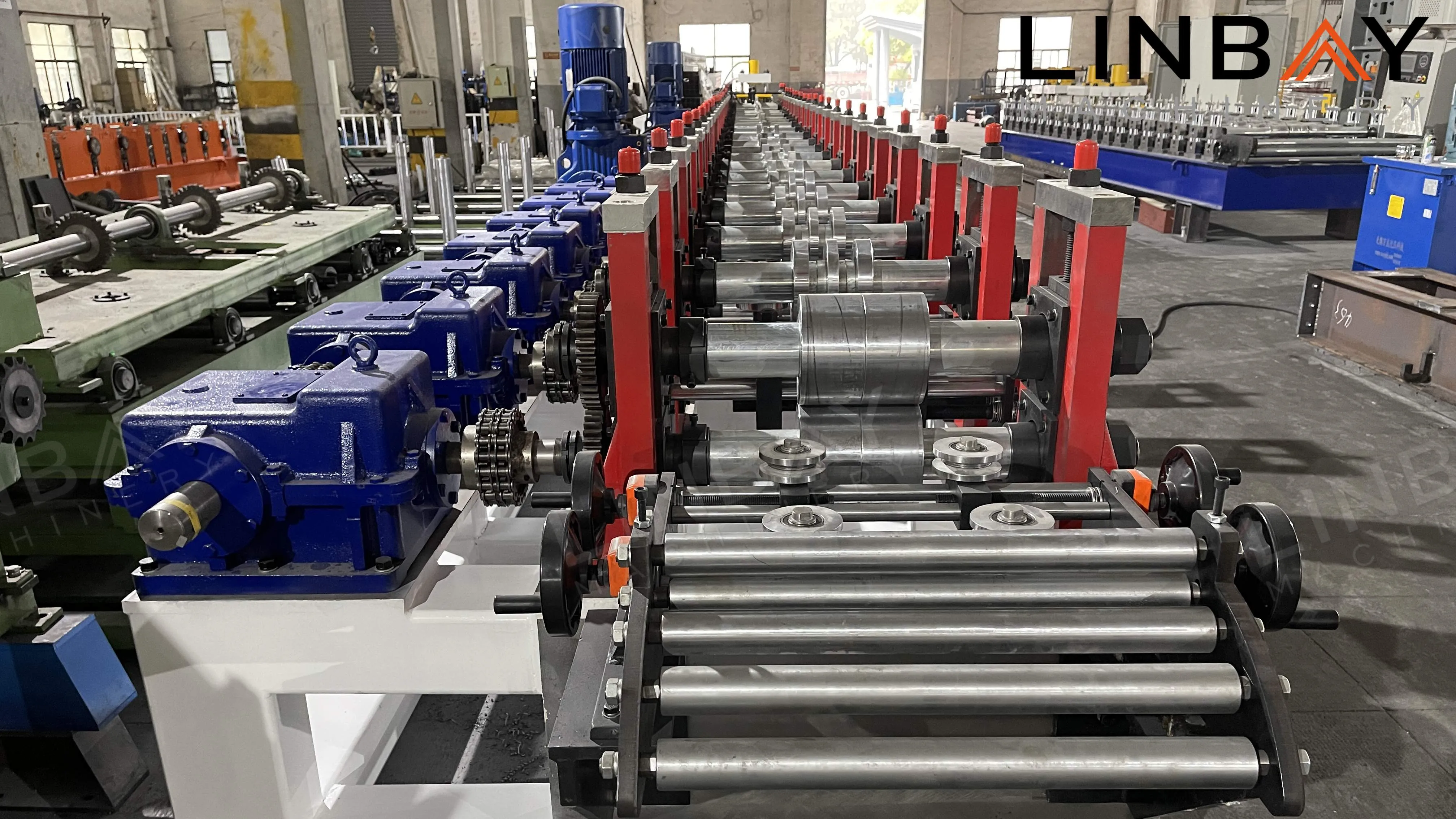 Logistic Post Roll Forming Production Line
