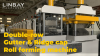 Double-row gutter & ridge cap roll forming machine
