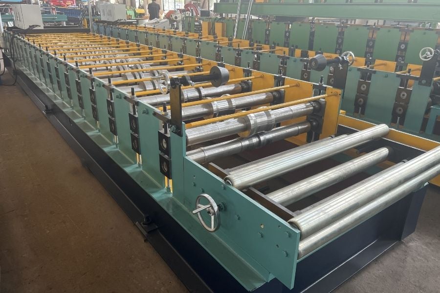 Border Rolling Machine Fence Panel Roll Forming Machine
