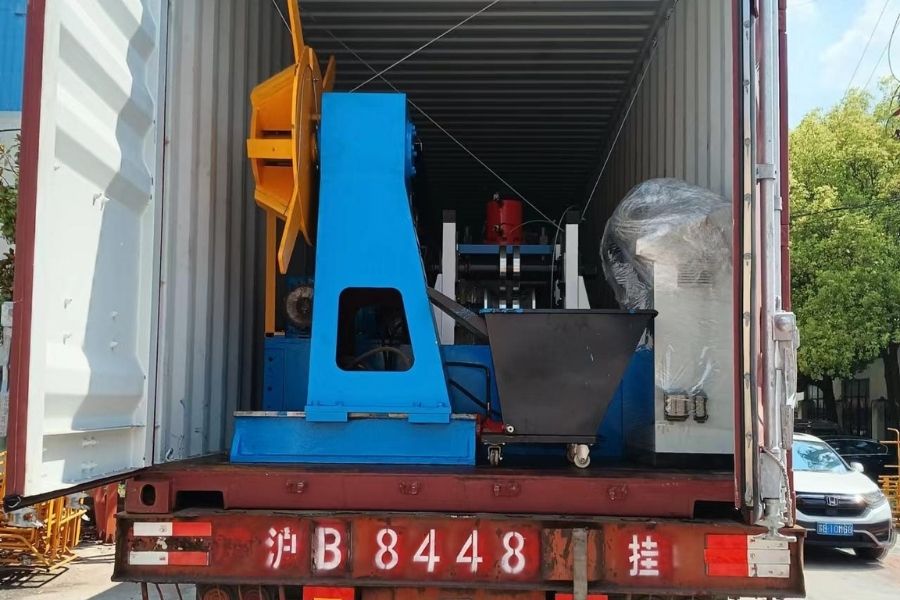 Sigma Post Machine C and Sigma Post Roll Forming Machine to Norway | Sussman Machinery ...