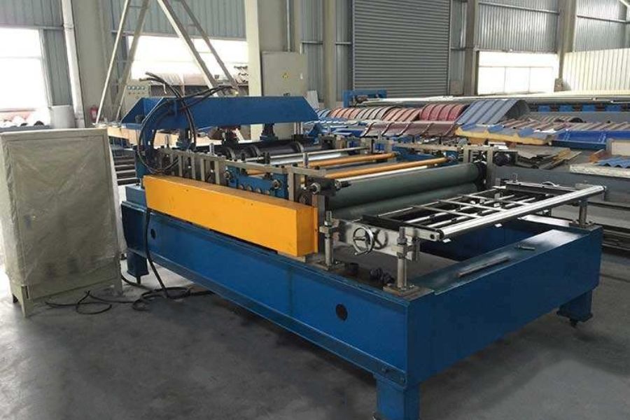 Simple Cut to Length and Slit Machine