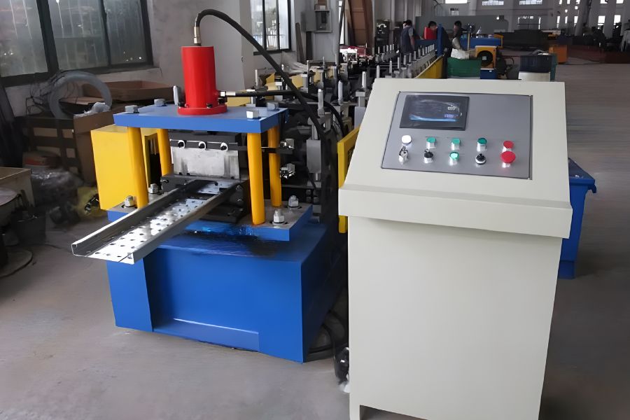 Metal Scaffolding Plank Walking Board Roll Forming Machine