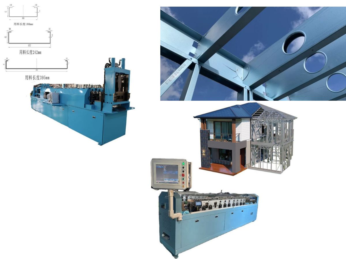 Light Steel Frame Machine vs. Floor Joist Machine | Sussman Machinery ...