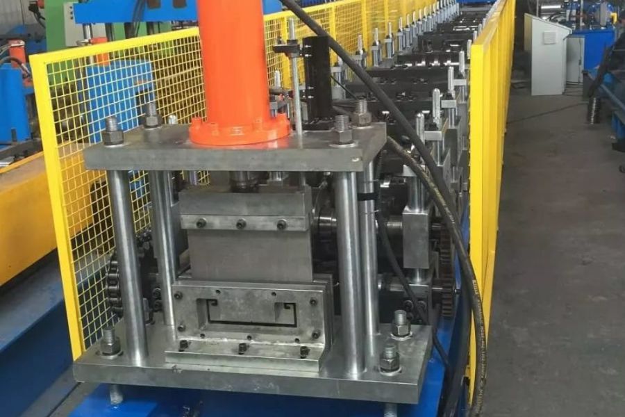 Metal Scaffolding Plank Walking Board Roll Forming Machine