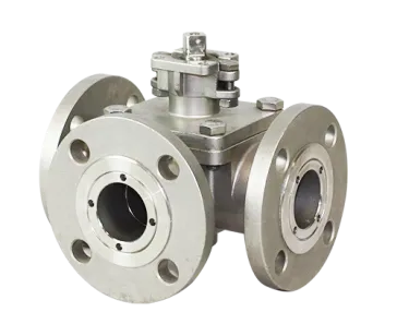 LXHQ-MT/LF Three-way T/L type full-bore flanged ball valve