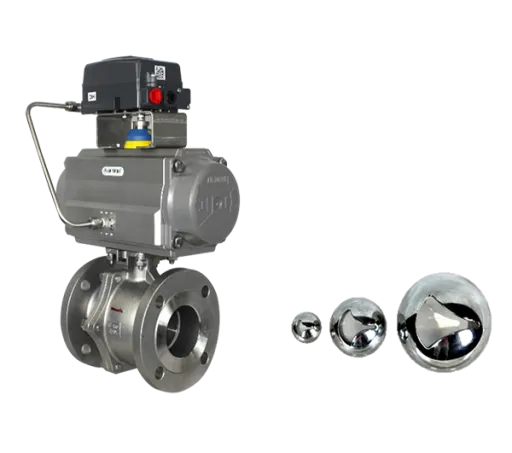 LXHQ-M2FV Two-piece V-type ball valve