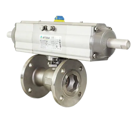 LXHQ-M1F One-piece reduced bore flanged ball valve