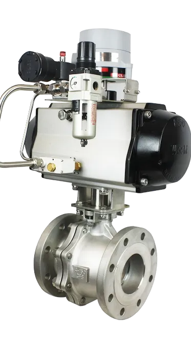 LXHQ pneumatic switch ball valve