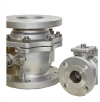 LXHQ-M2F Two-piece full-bore high-platform flanged ball valve