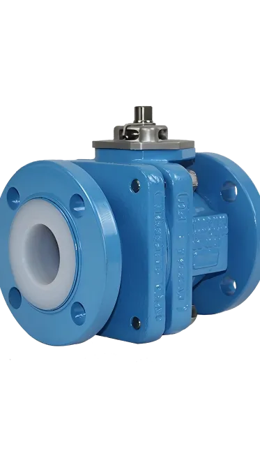 LXHQ-LBVF lined flanged ball valve