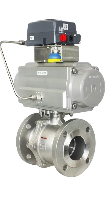 LXHQ Pneumatic regulating ball valve