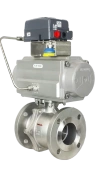 LXHQ Pneumatic regulating ball valve