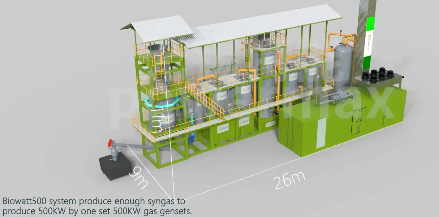 Small Scale Biomass Power Plant 100kW-1000kW