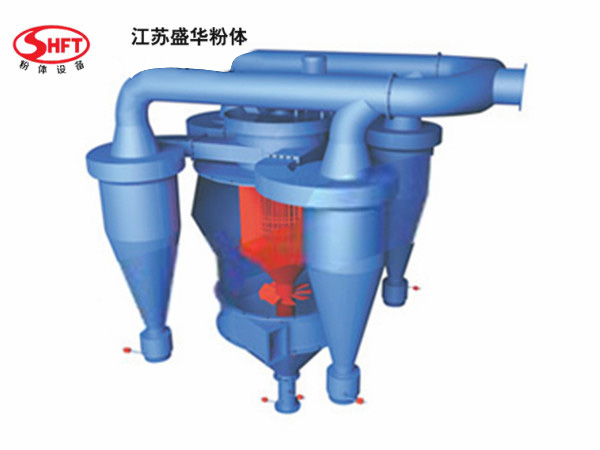 Three Separation Powder Separator