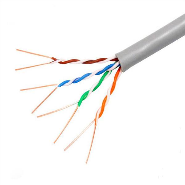 CAT 6 銅無屏蔽網絡電纜千兆以太網速度