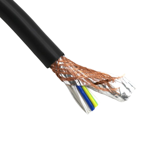 （CE & RoHS）LiFY11Y & AC-FLEX 902PUR Anti-interference Signal Shielded Servo Drag Chain Cable