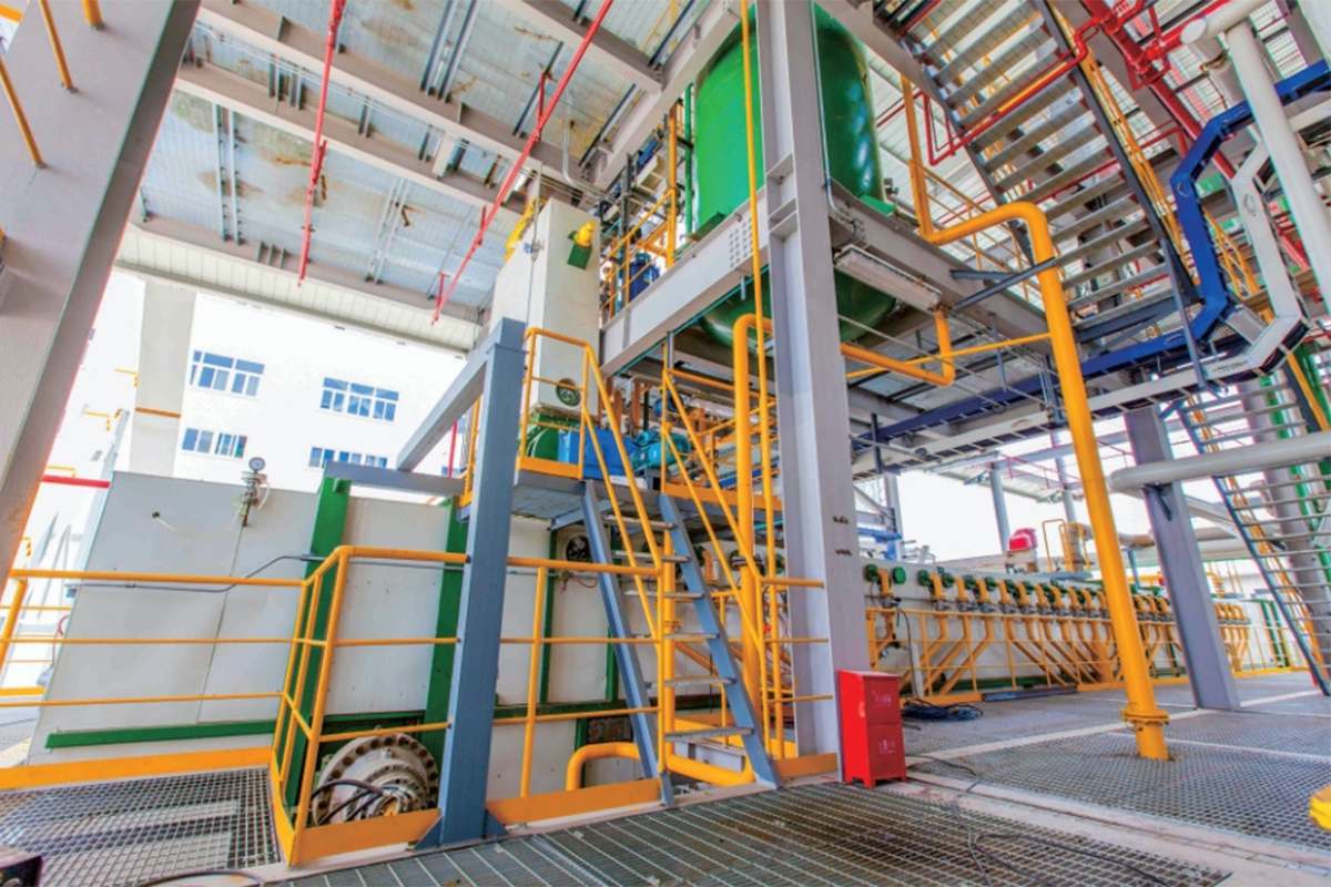 Ligne de production d'extraction d'huile