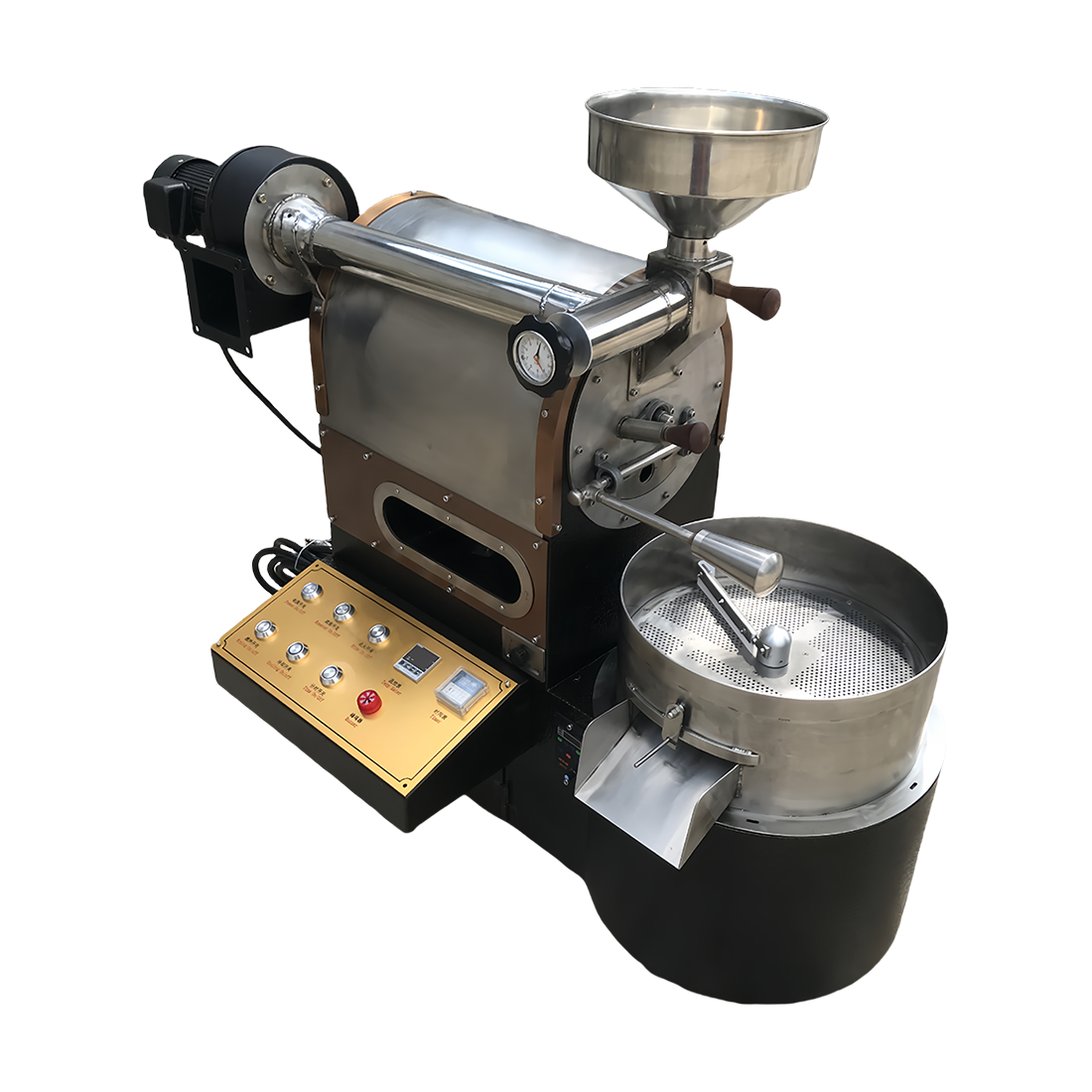1kg Gas/Electric Commercial Coffee Roaster Machine