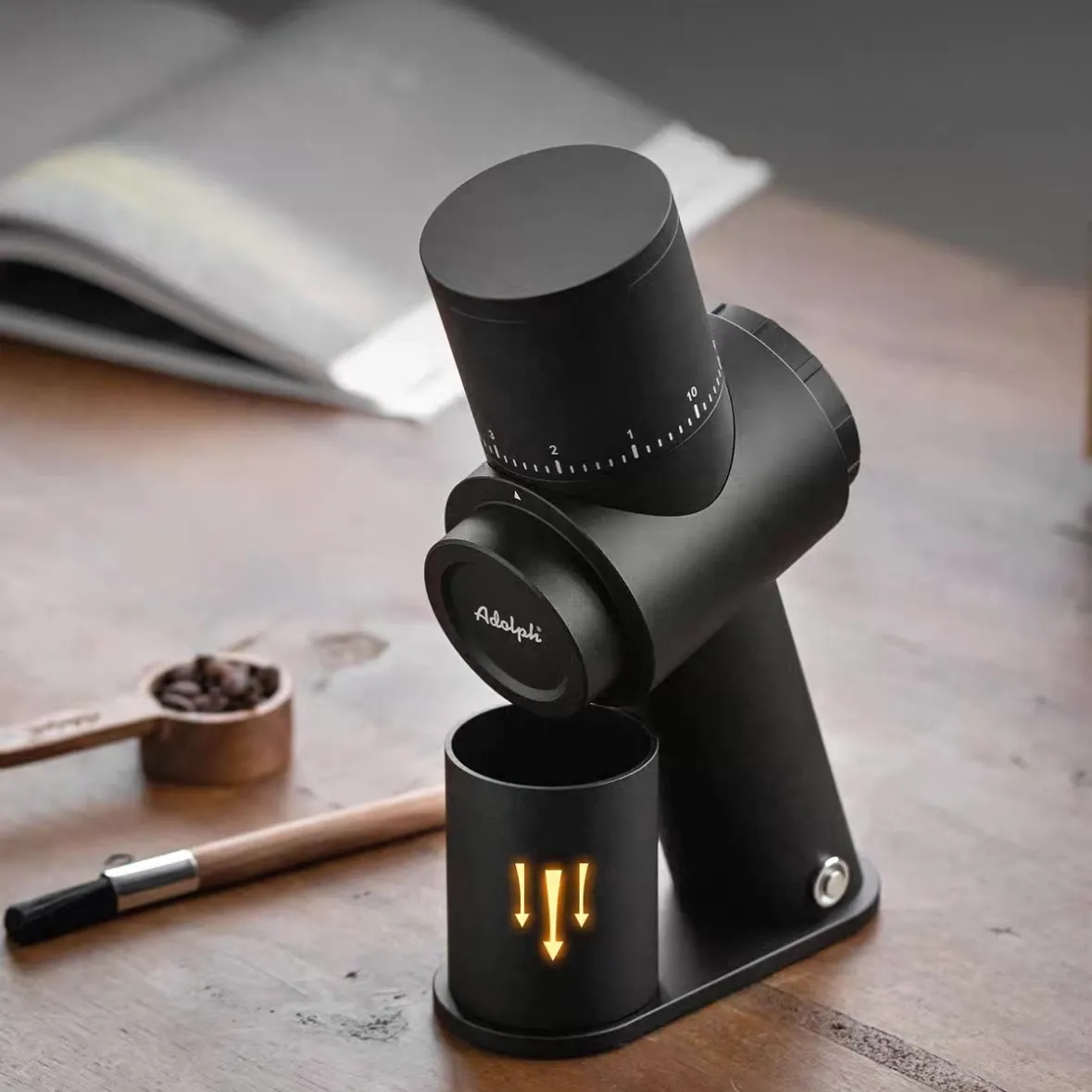 Professional electric coffee grinder