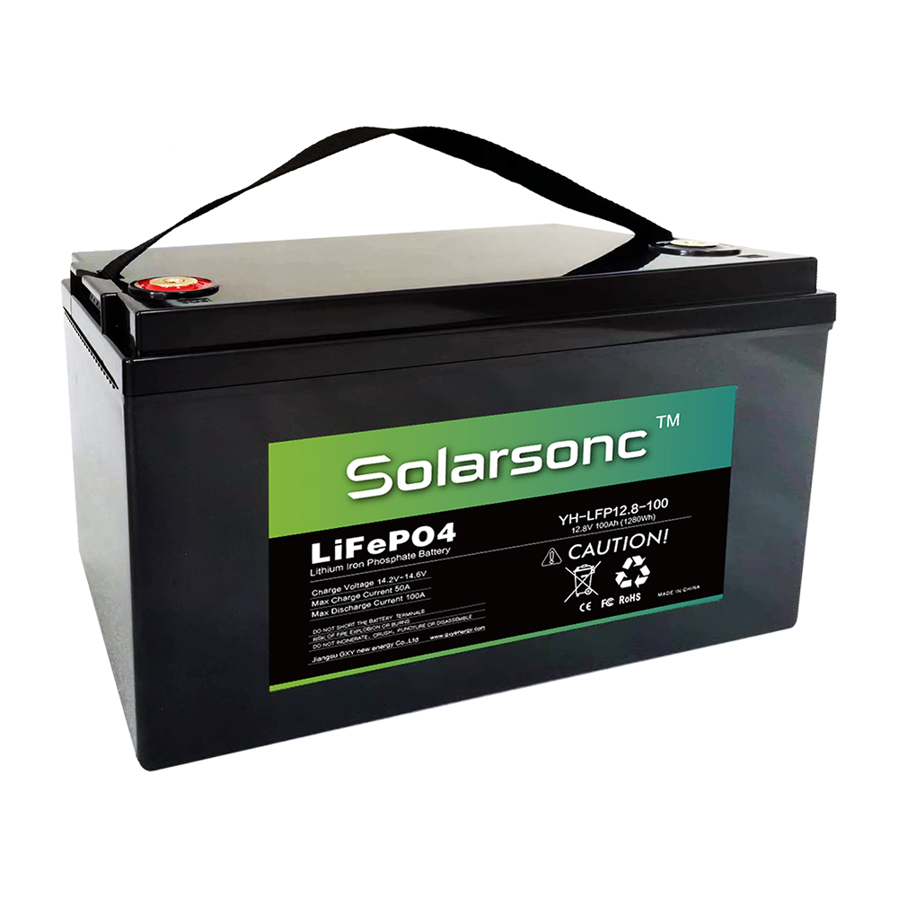 12V 100AH Lithium LFP4 Battery Solar Energy Storage System