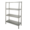 MN-SUS118 Stainless steel kitchen shelves, kitchen storage shelves, 4 layers