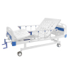 MN-MB014B  Economical Double Crank Hospital Bed with Integral Cold Steel Sheet Punch Forming