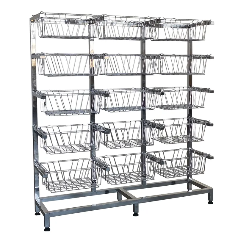 H4 Medical Racking MN-SUS151 Hospital Oriented Assembled Storage Rack With Mobility Wheels ...