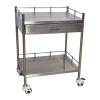 MN-SUS045 Hot Selling High Quality Hospital or Clinic Stainless Steel Medical Trolley for Easy Sliding