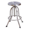 MN-SUS015 Hospital Furniture Stainless Steel Adjustable Laboratory Stool Medical Office Doctor Chair