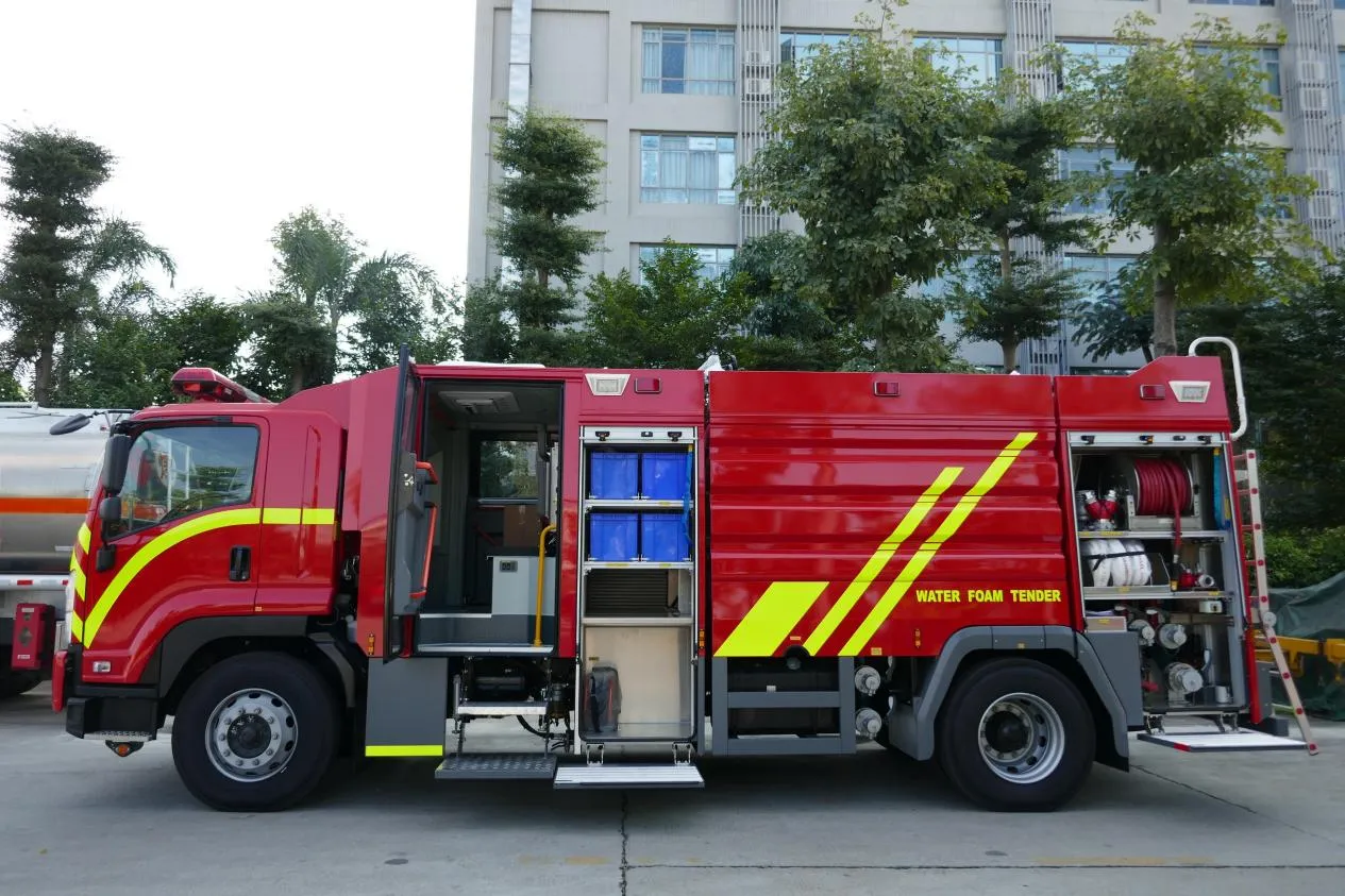 Municipal Water-Foam Tender: High-Performance Urban Firefighting ...
