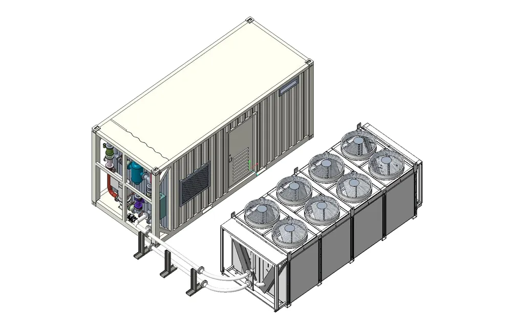 Hydro Cooling Container