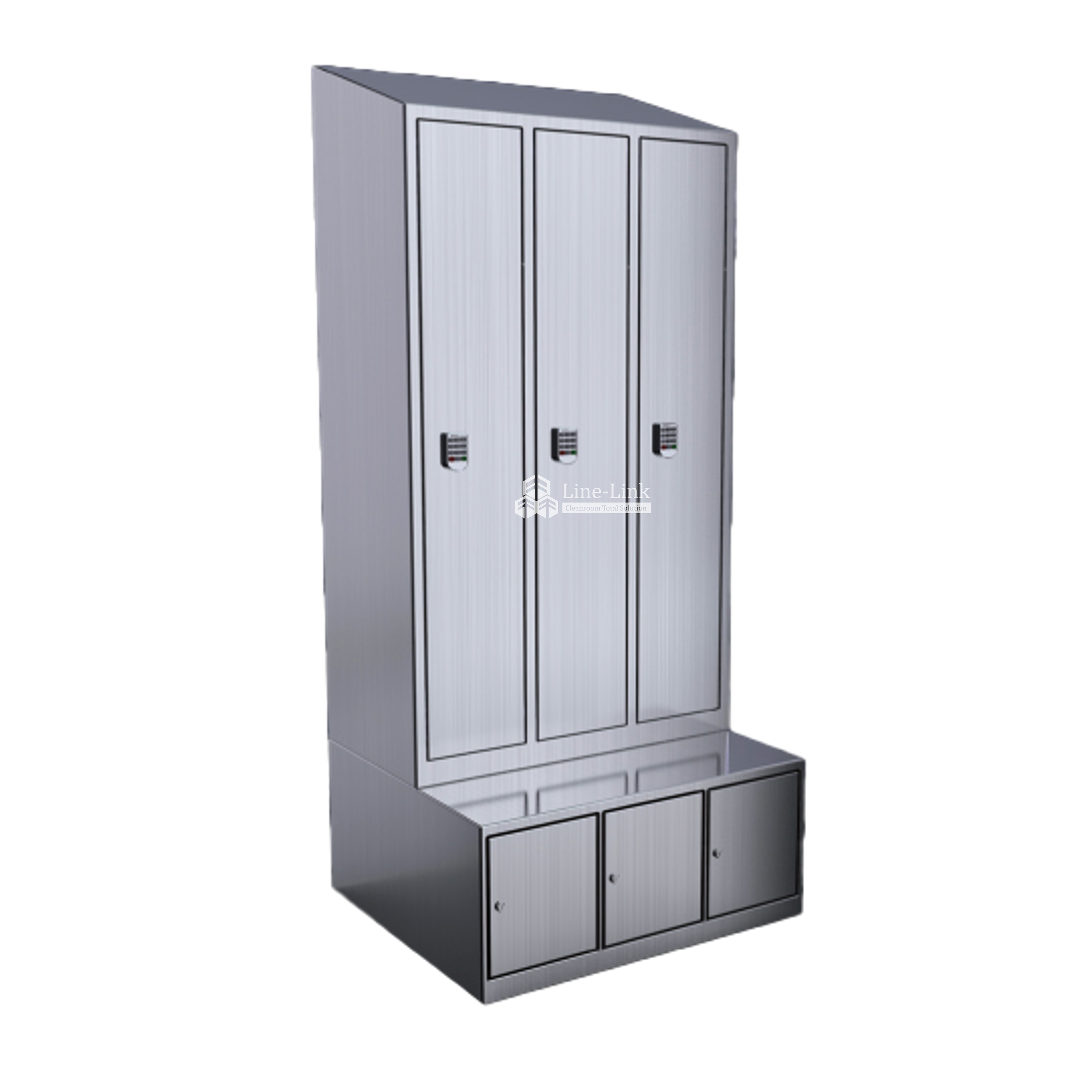 Cleanroom Locker Versatile Cleanroom Locker for Garment & Shoes manufacturer | Line-Link