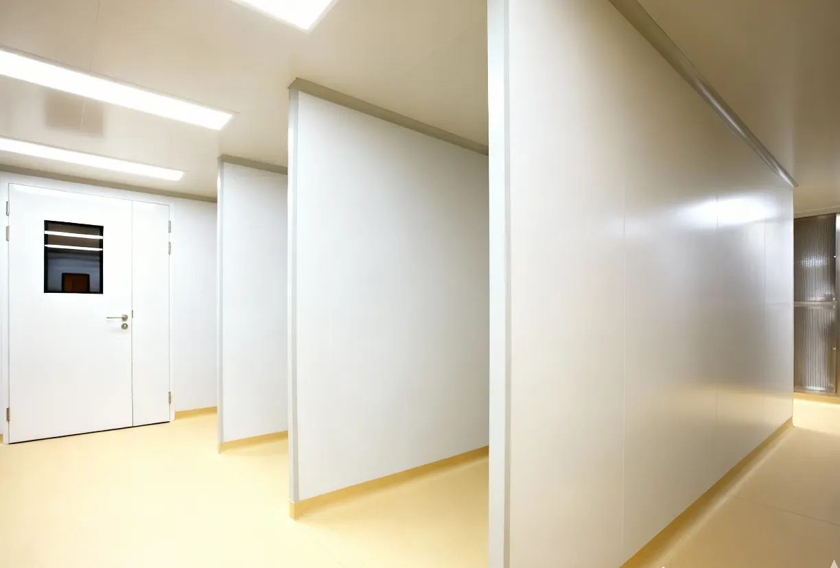 Line-Link Cleanroom Panel Manufacturing