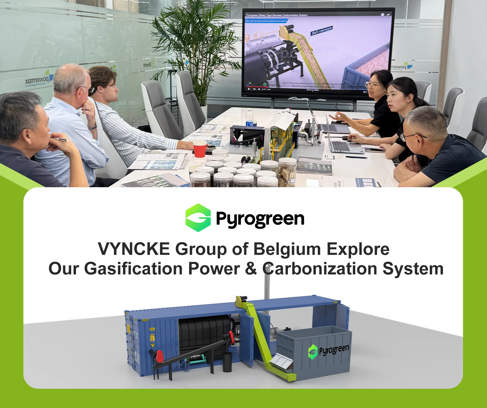¡Un gigante industrial centenario inicia colaboración con Powermax Green Energy!