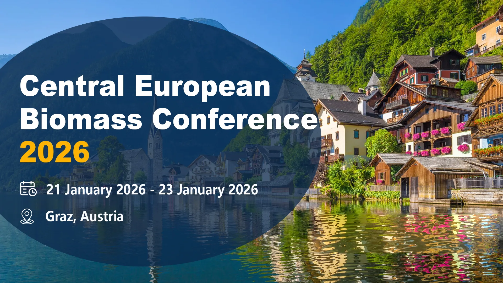 21-23 ene. 2026 Conferencia Europea Central de Biomasa 2026