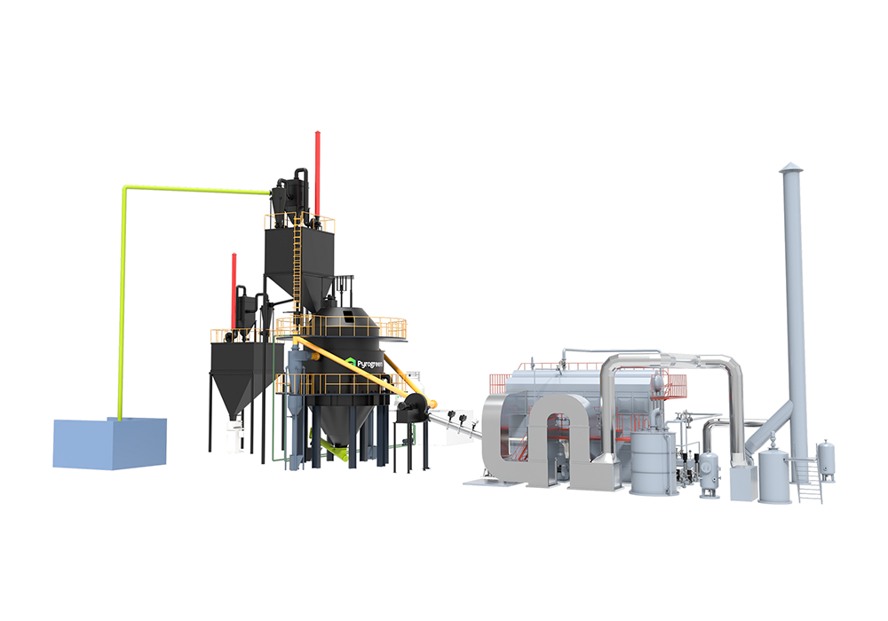 Downdraft Fixed Bed Carbonization System S
