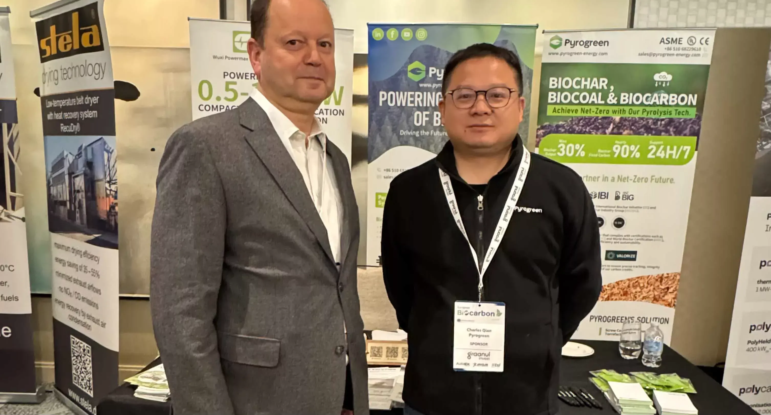 Pyrogreen biocarbon technology for industrial decarbonization in hard-to-abate sectors.