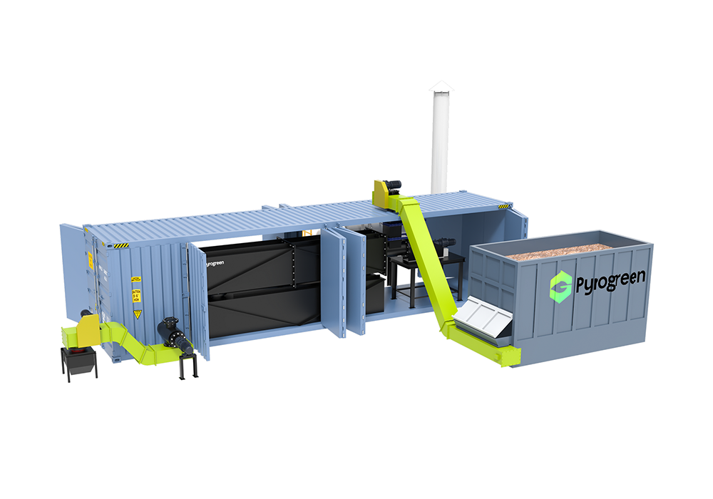 Screw Conveyor Carbonization/Torrefaction System