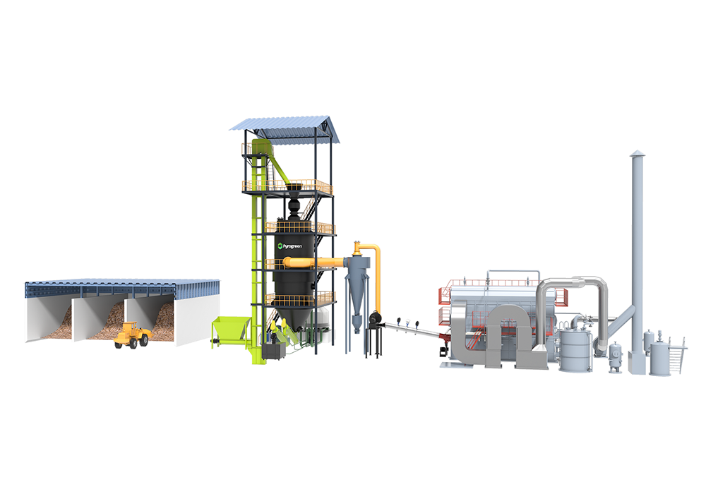 Downdraft Fixed Bed Carbonization System(DFBC-BC/B)