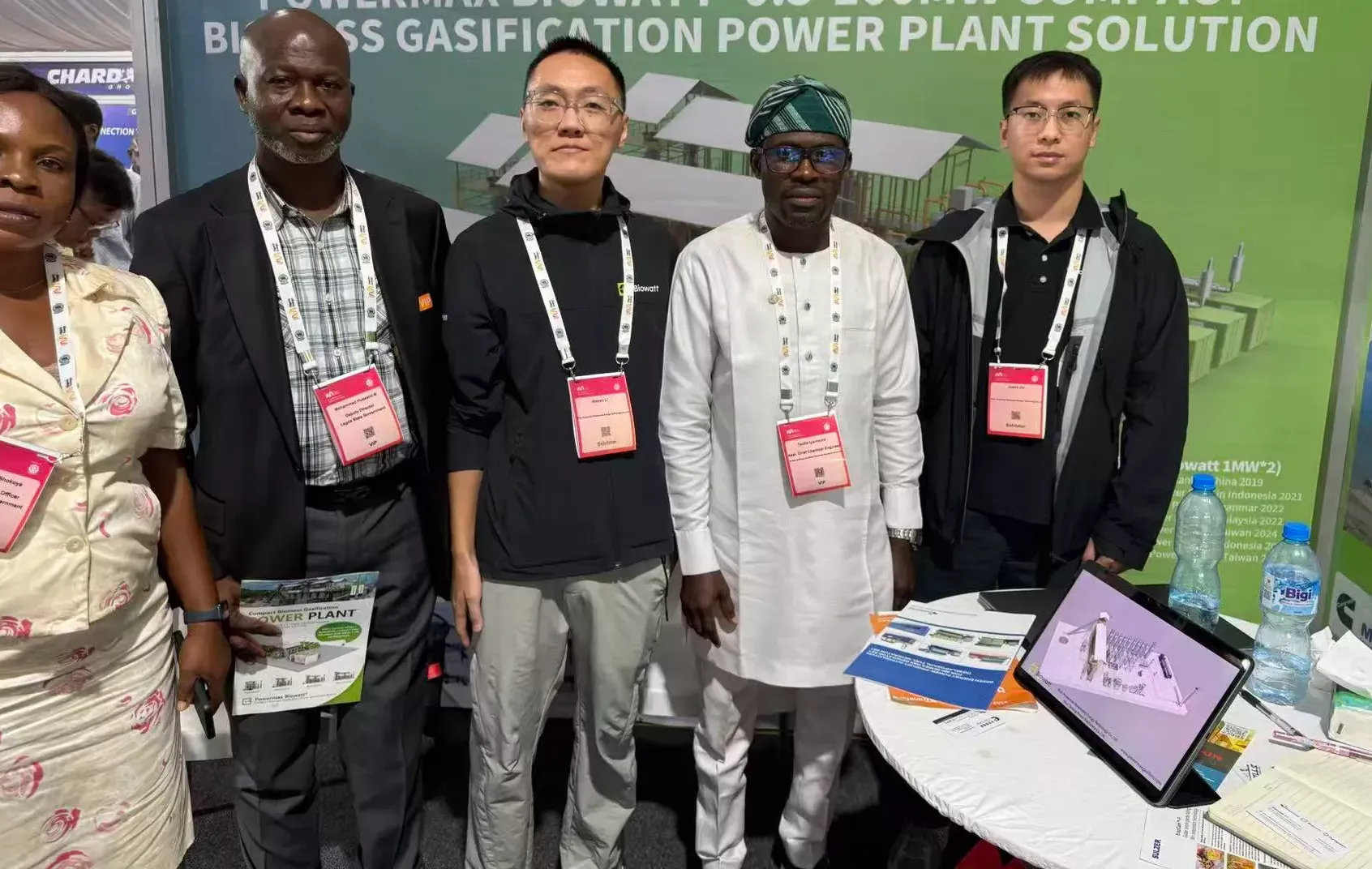 Powermax Biowatt system converting agricultural waste into clean electricity in Nigeria.