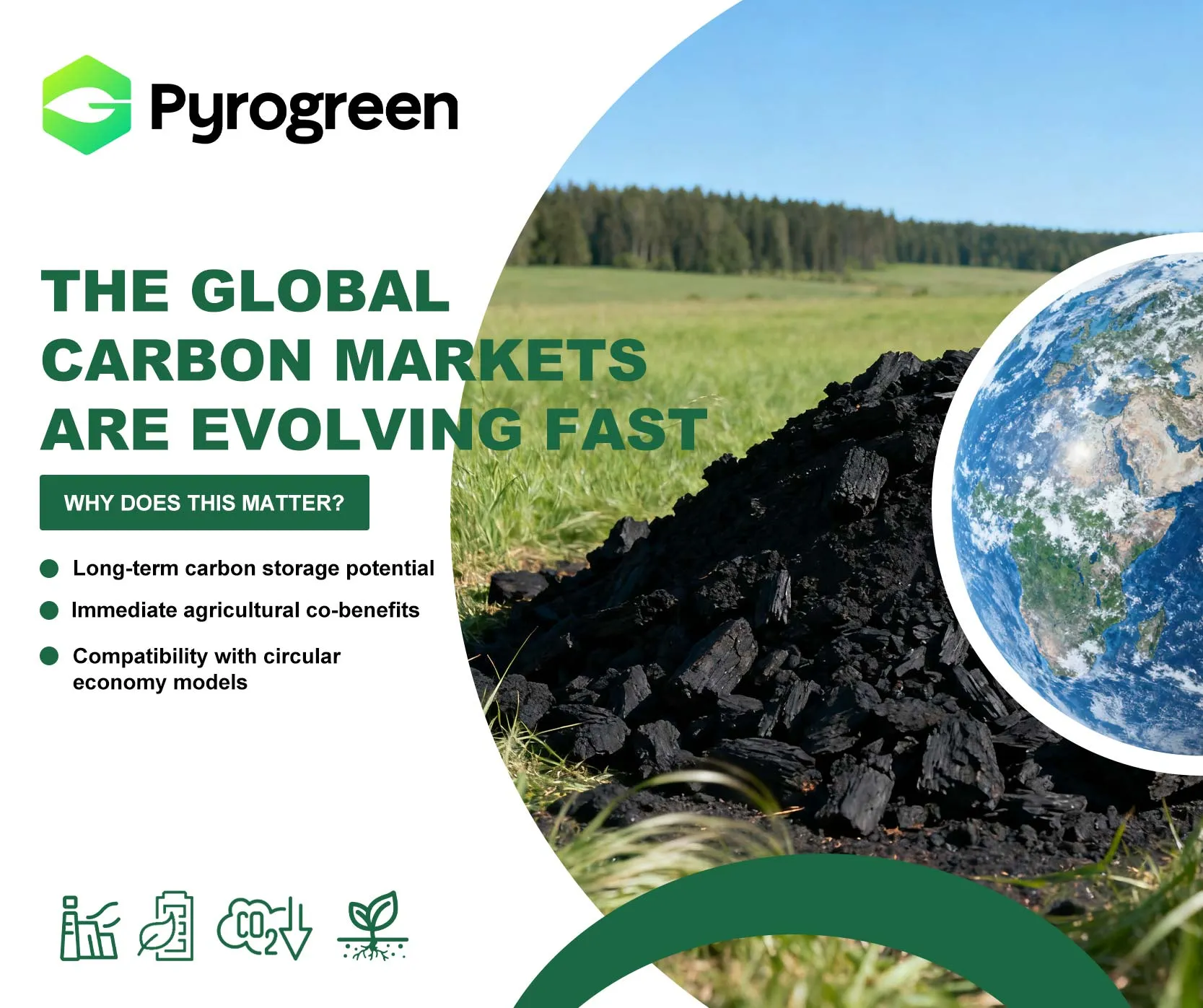 Biochar y el Futuro de los Créditos de Carbono