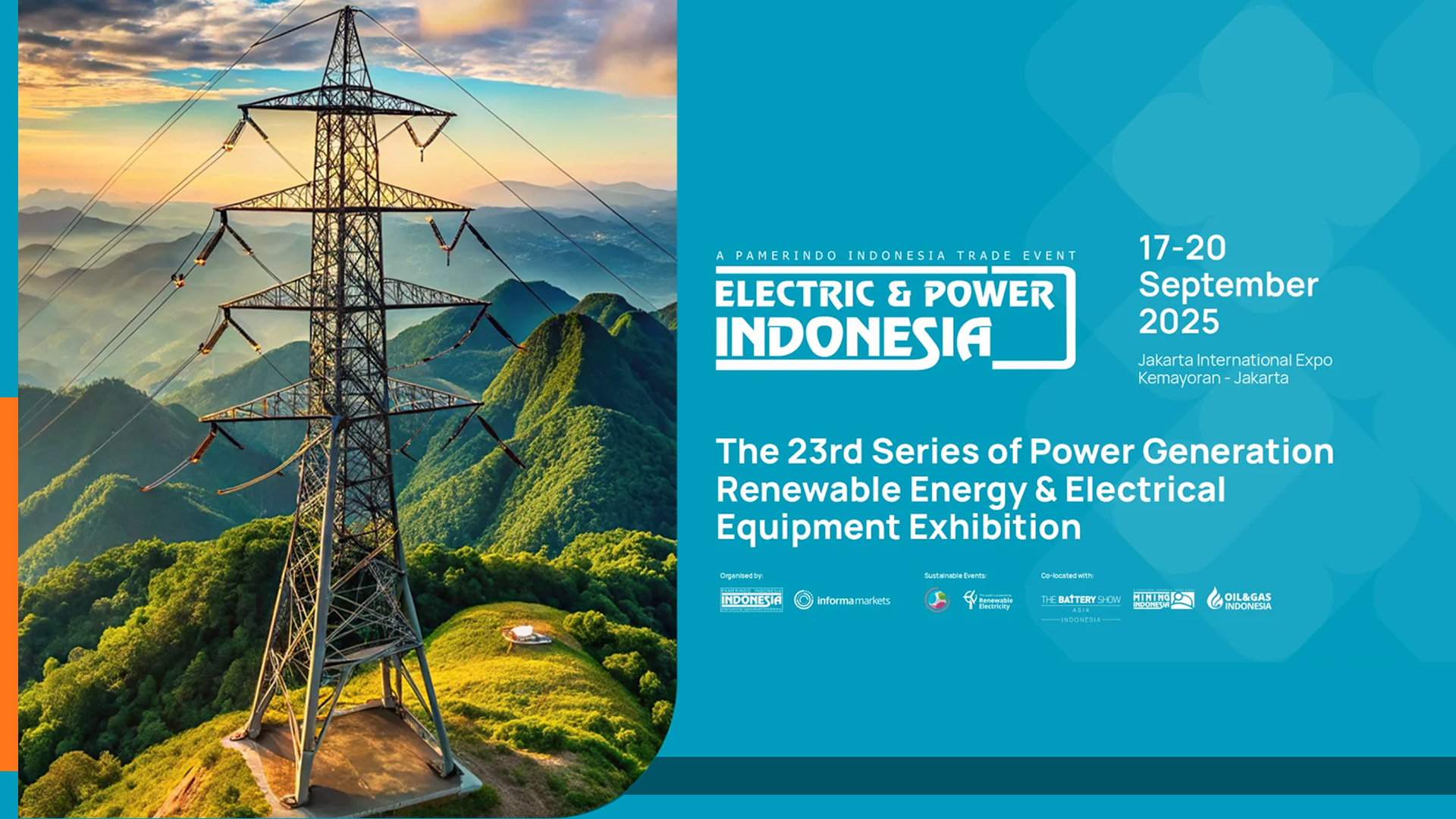 17 - 20 Sep. 2025 Electric & Power Indonesia