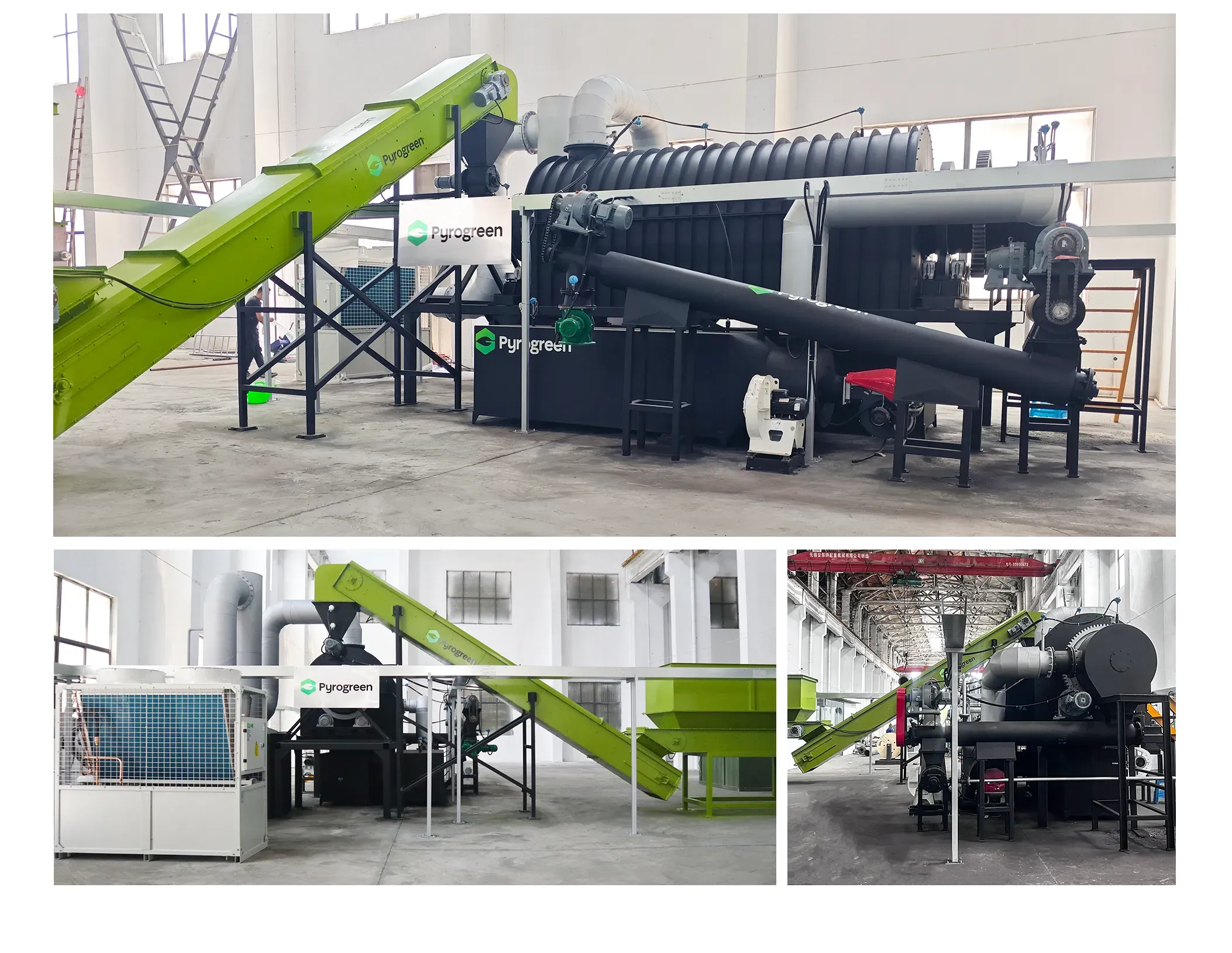 Pyrogreen biomass pyrolysis equipment