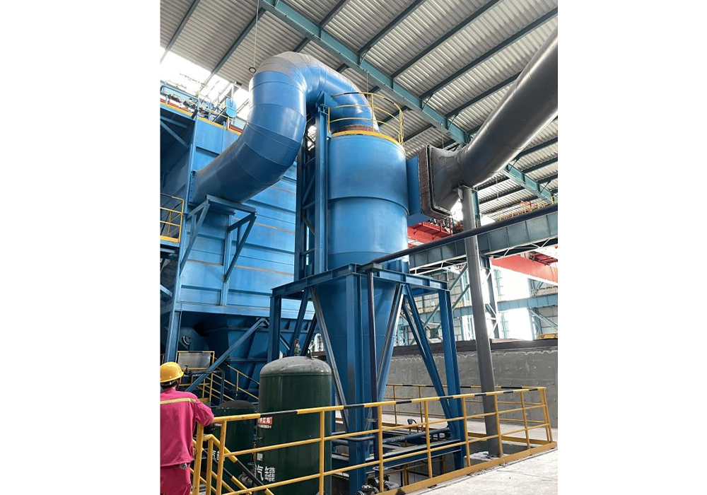 Dust Removal System Of Continuous Casting Fire Cutting Machine