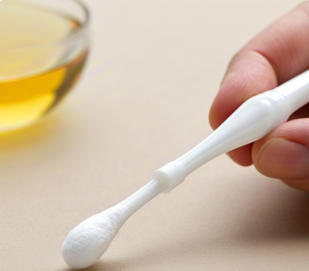 Throat swab