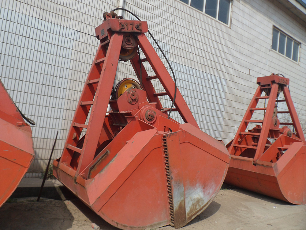 Double Rope Clamshell Grab company, supplier | Finer(Jiangsu)Lifting ...