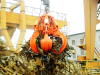 Motor-hydraulic Orange Peel grab