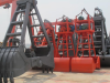 The dredging grab provided by our company for foreign river dredging companies was delivered smoothly